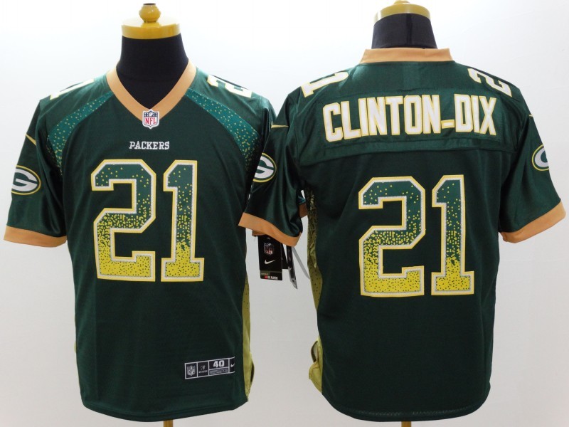 Men's Green Bay Packers Ha Ha Clinton-Dix #21 Green Jersey